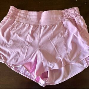 Lululemon Athletica Pink Athletic Shorts Lightweight Relaxed Fit